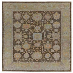 Tappeti Afghanistan Rose Collection - Lana Marrone Avorio - 91008