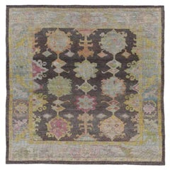 Tappeti per l'area Afghanistan Rose Collection - Lana Brown Purpel - 91053