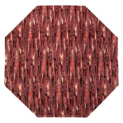 Afganistán Alfombras modernas - Lana Marrón Marfil Rosa Rojo - 92058