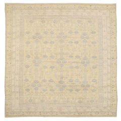 Tappeti Afghanistan Khotan - Lana Avorio Disegno Giallo - 92066