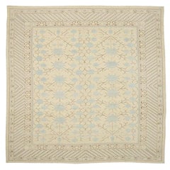 Afghanistan Khotan Teppiche - Wolle Braun Elfenbein Hellblau - 92076