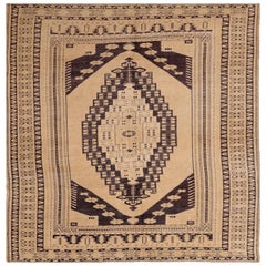Türkei Anatoly Small Teppich - Wolle Braun Elfenbein Design - 92977