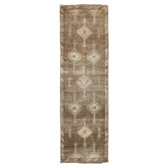 Tapis de course Turkey Anatoly - Laine Brown Ivory Design - 93259