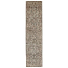 Turkey Anatoly Runner Rug - Wool Black Ivory Red Design - 93251