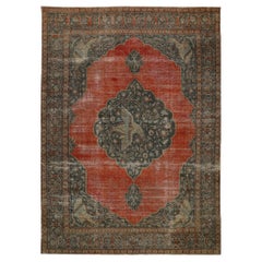 Tapis persan Tabriz - Laine Brown Design/One - 93401