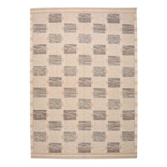 Tappeti Afghanistan Swedish Collection - Lana Marrone Avorio - 97350