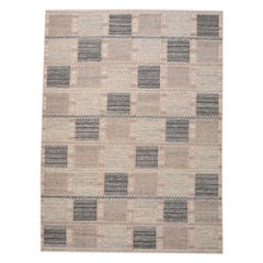 Tappeti Afghanistan Swedish Collection - Lana Marrone Avorio - 97351