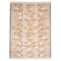Tappeti Afghanistan Swedish Collection - Lana Marrone Avorio - 97353