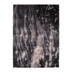 Indien Kleiner Teppich - Wolle Braun Elfenbein Design - 96635