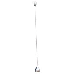 Esperia Italia 1970 Chrom Metall Minimalistische Pendelleuchte