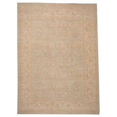 Afghanistan Haji Jalili Area Rugs - Wool Ivory Light Blue - 98037