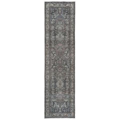 Tapis de course Persan Malayer - Laine Design/One Brown - 97585