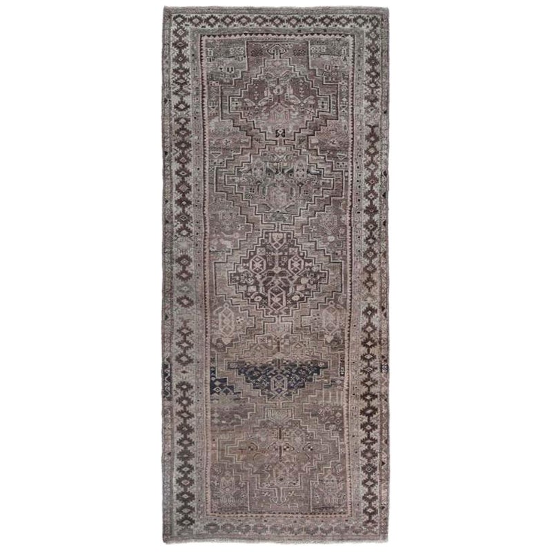 Persische Bijar Teppiche - Wolle Brown Design - 97599