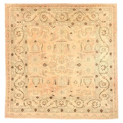Alfombras modernas India - Lana Marrón Marfil Topo - 94020