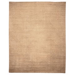 Tappeti India Moroccan Area Rugs - Wool Ivory Design - 94244