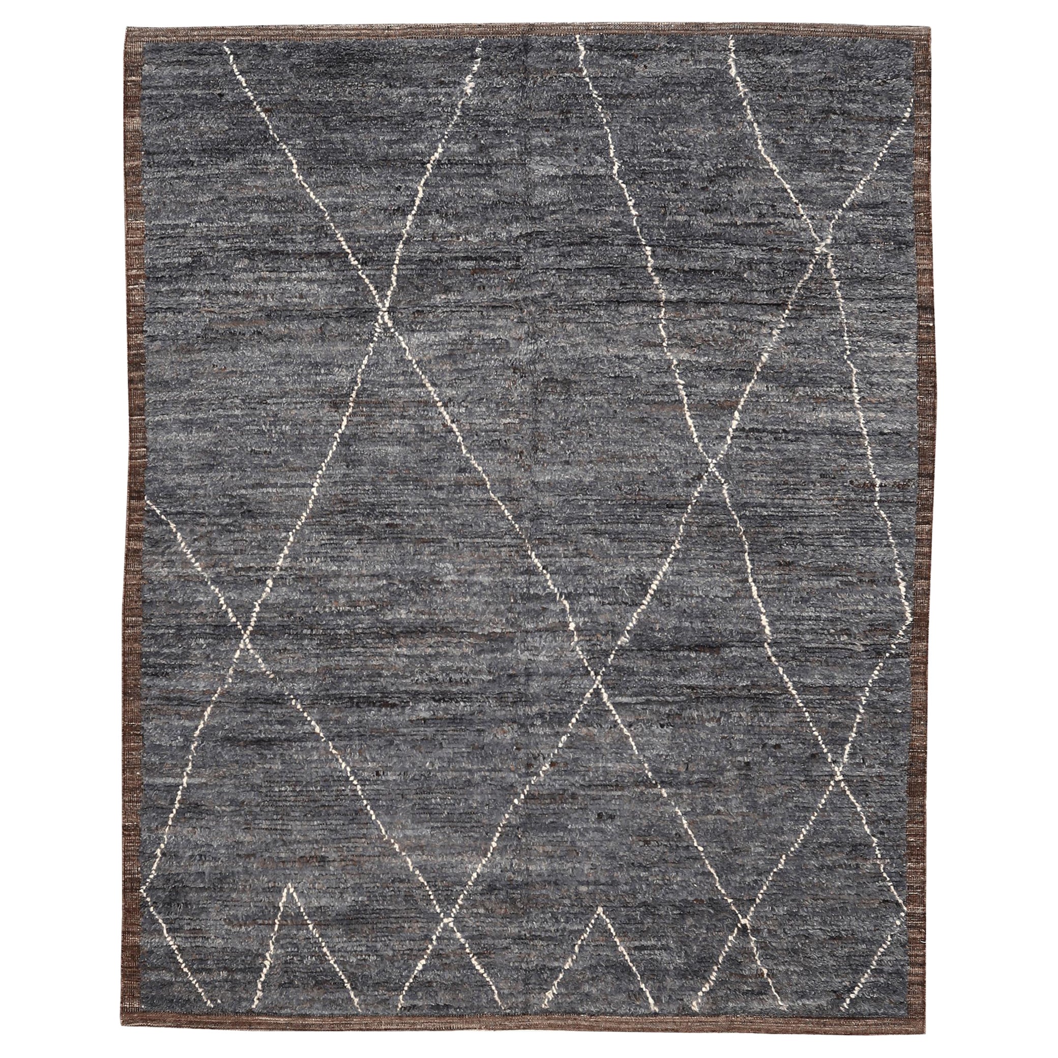 Afghanistan Tapis de sol marocain - Laine Design/One - 94334