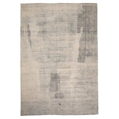 Indien Marokkanisch Over Size Teppich - Wolle Elfenbein Design - 94440