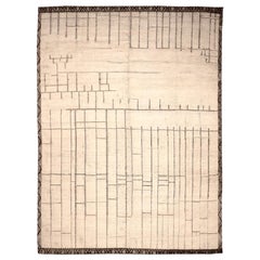 Tappeto Afghanistan Moroccan Over Size - Design Lana Avorio - 94350