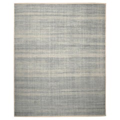 Indien Marokkanisch Over Size Teppich - Wolle Grau Elfenbein Design - 94444