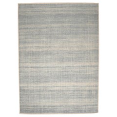 Indien Marokkanischen Bereich Teppiche - Wolle Blau Elfenbein Design - 94471