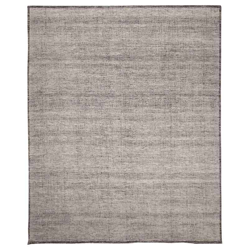 Indien Marokkanisch Over Size Teppich - Wolle Elfenbein Taupe Design - 94482