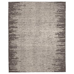Tappeto India Moroccan Over Size - Lana Marrone Avorio Design - 94485