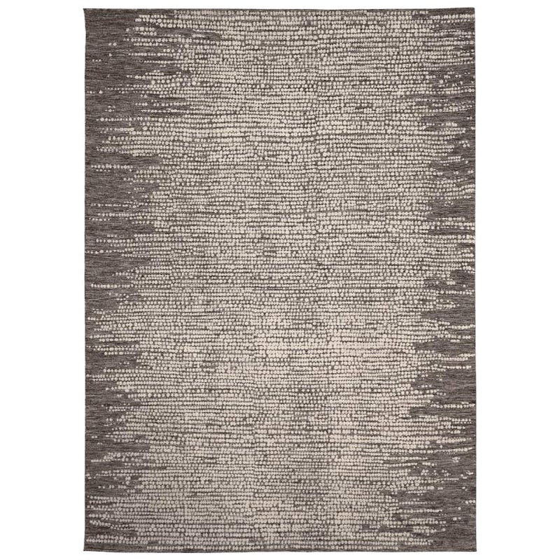 Indien Marokkanische Teppiche - Wolle Braun Elfenbein Design - 94487