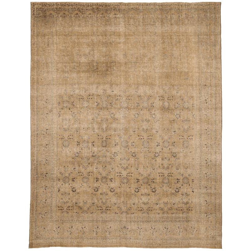 Persische Täbris-Teppiche - Wolle Taupe Design - 94548
