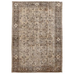 Tapis de sol Persan Mahal - Laine Brown Design/One - 94553