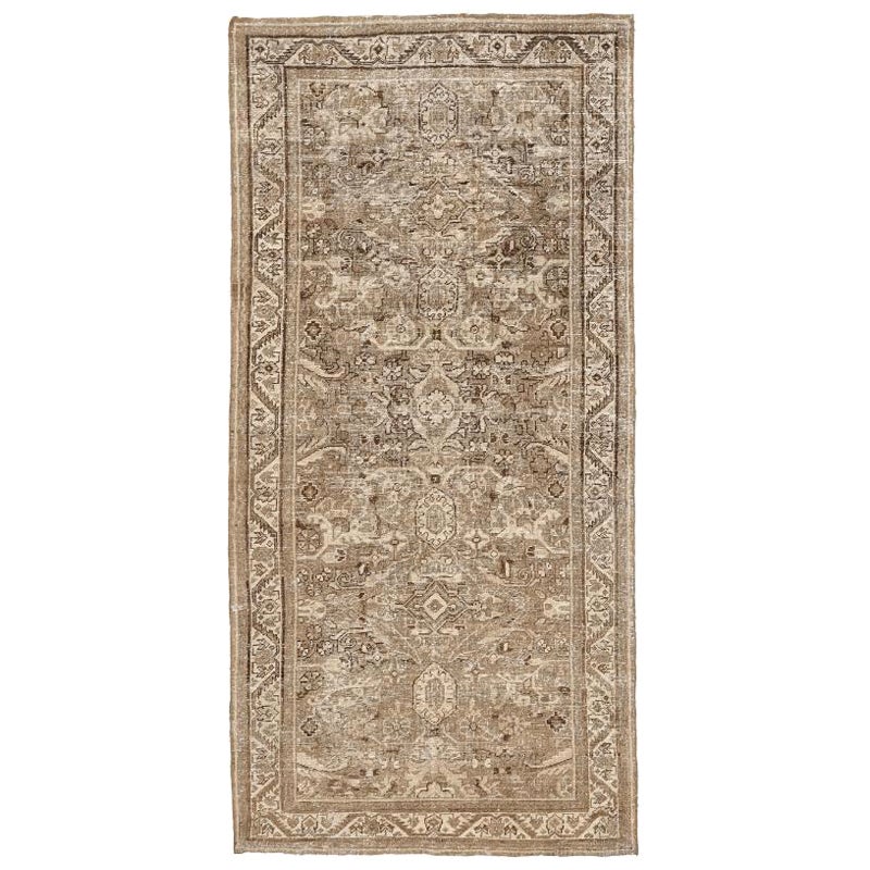 Tappeto Persiano Mahal - Lana Avorio Taupe Design - 94574