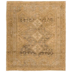 Alfombra Persa Malayer Small - Lana Ivory Taupe Yellow Design - 94576