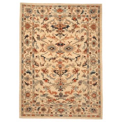 Tappeti Afghanistan Oushak - Lana Avorio Rosso - 94611