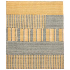 Tappeti Afghanistan Abadeh - Lana, grigio, giallo - 94624