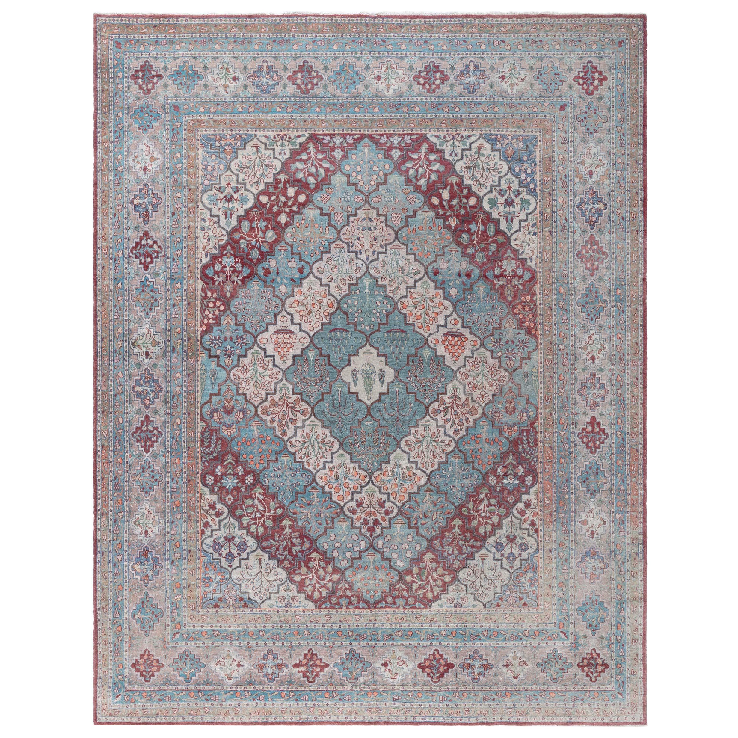 Tappeto antico persiano Kirman Doris Leslie Blau
