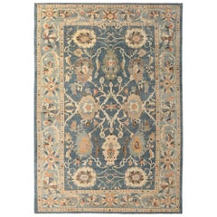 Sultanabad-Teppiche aus Afghanistan - Wolle in Grau mit Muster - 95752