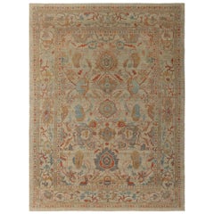 Afghanistan Sultanabad Area Rugs - Wolle Elfenbein Design - 95810