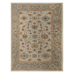 Afghanistan Sultanabad Over Size Teppich - Wolle Elfenbein Design - 95863
