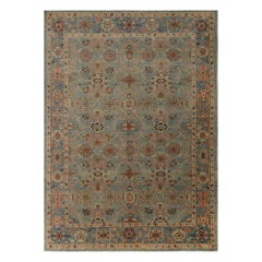 Sultanabad-Teppiche aus Afghanistan in Sultanabad - Blau aus Wolle mit Muster - 95872