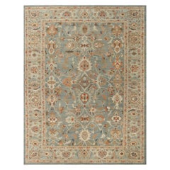 Sultanabad Over Size-Teppich aus Wolle in Übergröße aus Afghanistan in Blau - 95928