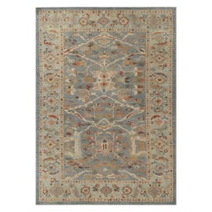 Sultanabad-Teppiche aus Afghanistan - Wolle in Grau mit Muster - 95878