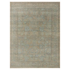 Afghanistan Sultanabad Over Size Teppich - Wolle Braun Grau/Silber - 95939