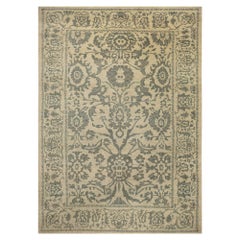 Afghanistan Sultanabad Teppiche - Wolle Braun Elfenbein Design - 95909