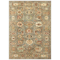 Tapis d'Afghanistan Sultanabad - Design gris en laine - 95910