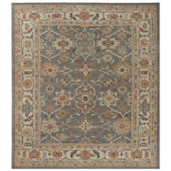 Sultanabad-Teppiche aus Afghanistan - Wolle in Grau mit Muster - 95968