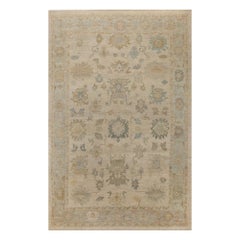 Tappeto Afghanistan Oushak Over Size - Disegno in lana e avorio - 95920