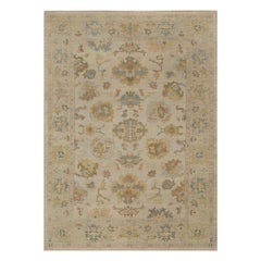 Tappeti Afghanistan Oushak - Design in lana e avorio - 95921
