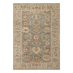 Sultanabad-Teppiche aus Afghanistan - Wolle in Grau mit Muster - 95922