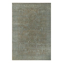 Afghanistan Sultanabad Rugs - Lana Marrone Grigio/Argento - 95945