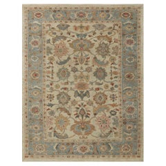 Afghanistan Sultanabad Area Rugs - Wolle Elfenbein Design - 95946