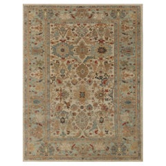 Afghanistan Sultanabad Area Rugs - Wolle Elfenbein Design - 95951